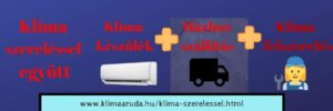klíma szereléssel együtt